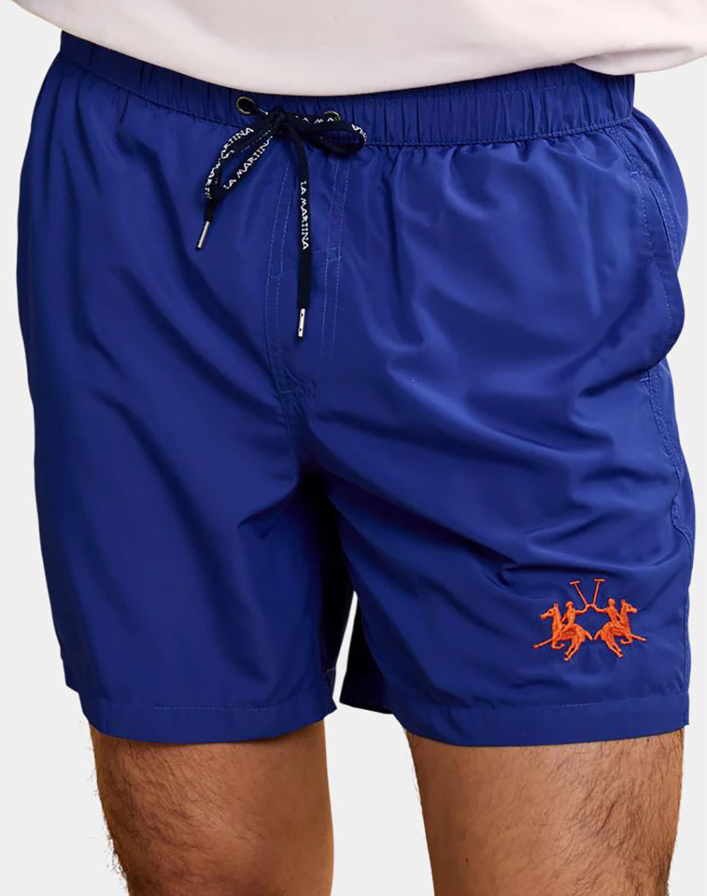 La Martina Μαγιώ Man Swimsuit Nylon 3Lmmcm001-07107 Royalblue ανδρικά ρούχα μαγιό Σορτς Politikos Shop Πολιτικός
