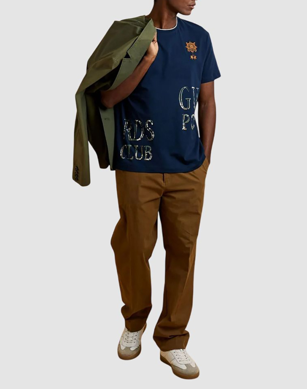 La Martina Μπλούζα T-Shirt Κμ Man S Sleeve Jersey 3Lmmcrg30-07017 Navyblue ανδρικά ρούχα μπλούζες Politikos Shop Πολιτικός