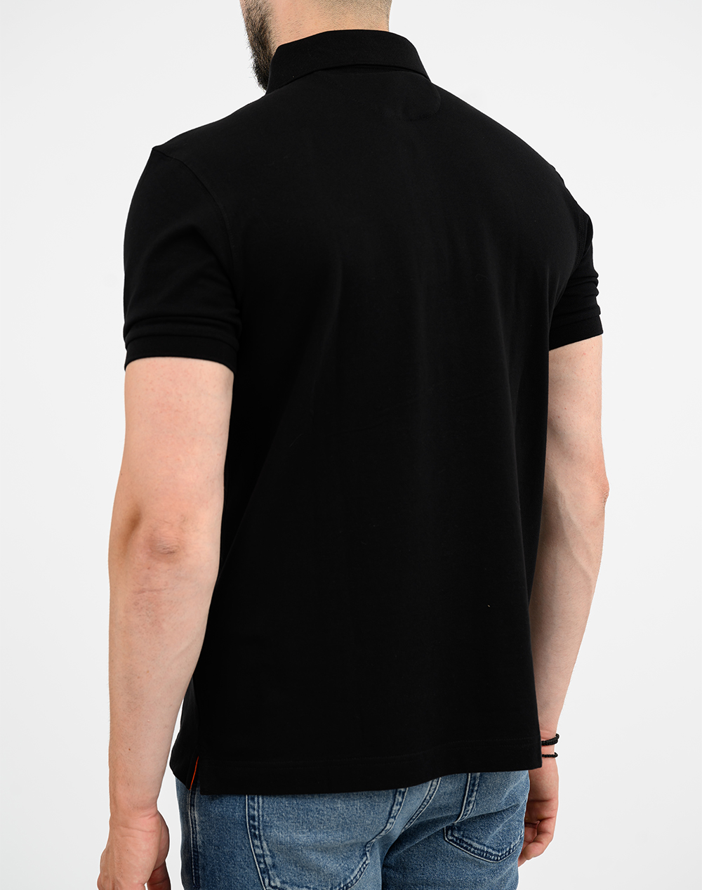 LA MARTINA ΜΠΛΟΥΖΑ POLO ΚΜ MAN POLO S/S PIQUET PIQUET STR 3LMCCMP12-09999 Black φωτογραφία