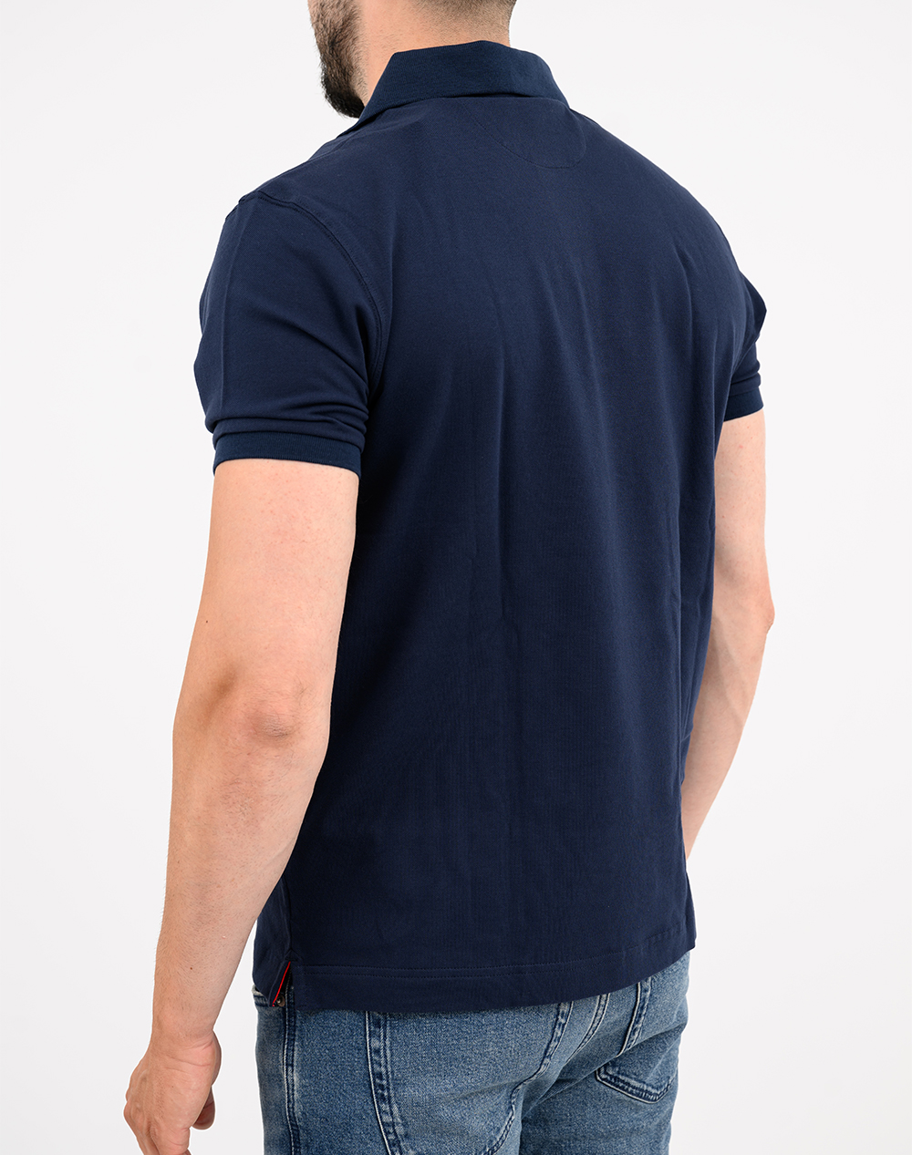LA MARTINA ΜΠΛΟΥΖΑ POLO ΚΜ MAN POLO S/S PIQUET PIQUET STR 3LMCCMP12-07017 NavyBlue φωτογραφία