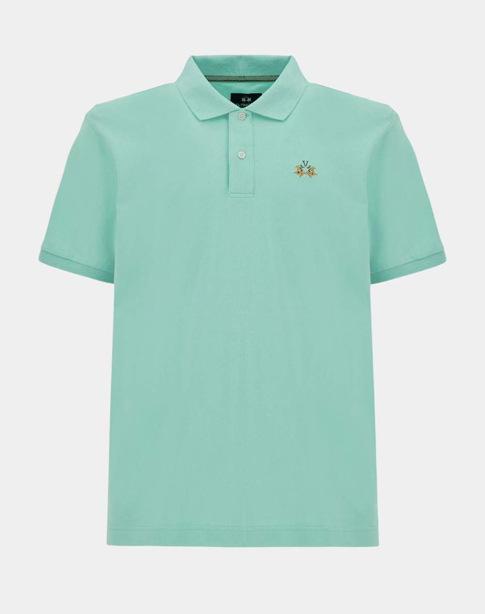 La Martina Μπλούζα Πολο Κμ Man S Polo Piquet Stretch 3Lmmcp002-03168 Ciel ανδρικά ρούχα μπλούζες Politikos Shop Πολιτικός