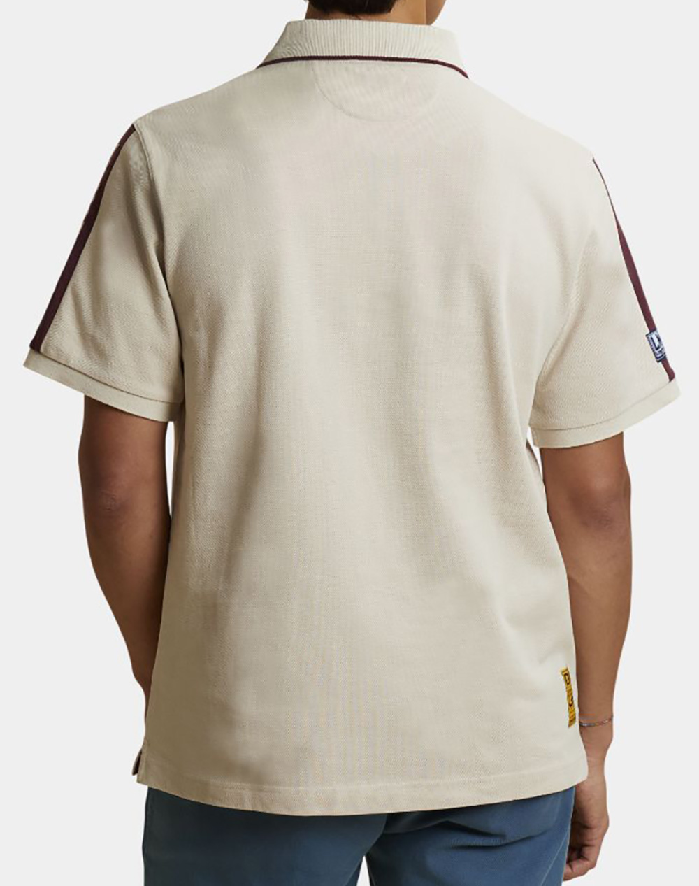 LA MARTINA ΜΠΛΟΥΖΑ ΠΟΛΟ ΚΜ MAN S/S POLO COTTON PIQUET 3LMMCP307-00009 Biege φωτογραφία