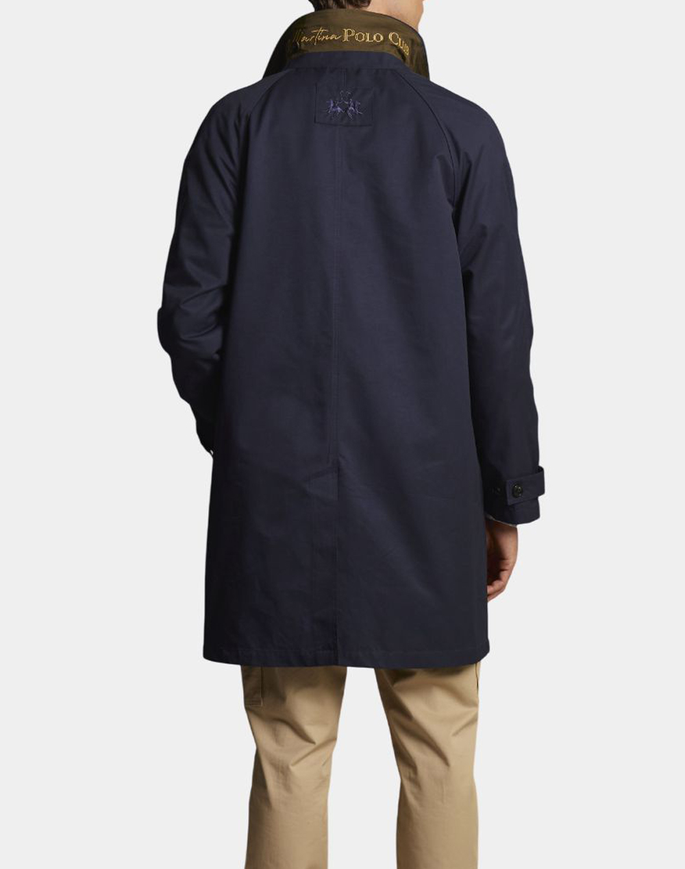 LA MARTINA ΚΑΠΑΡΝΤΙΝΑ MAN RAINCOAT COTTON NYLON TWIL 3LMMCO004-07017 NavyBlue φωτογραφία