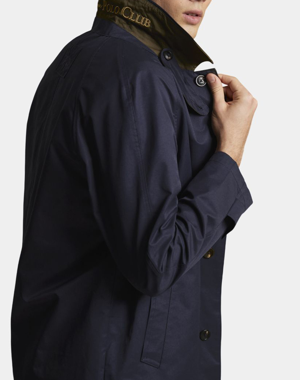 LA MARTINA ΚΑΠΑΡΝΤΙΝΑ MAN RAINCOAT COTTON NYLON TWIL 3LMMCO004-07017 NavyBlue φωτογραφία