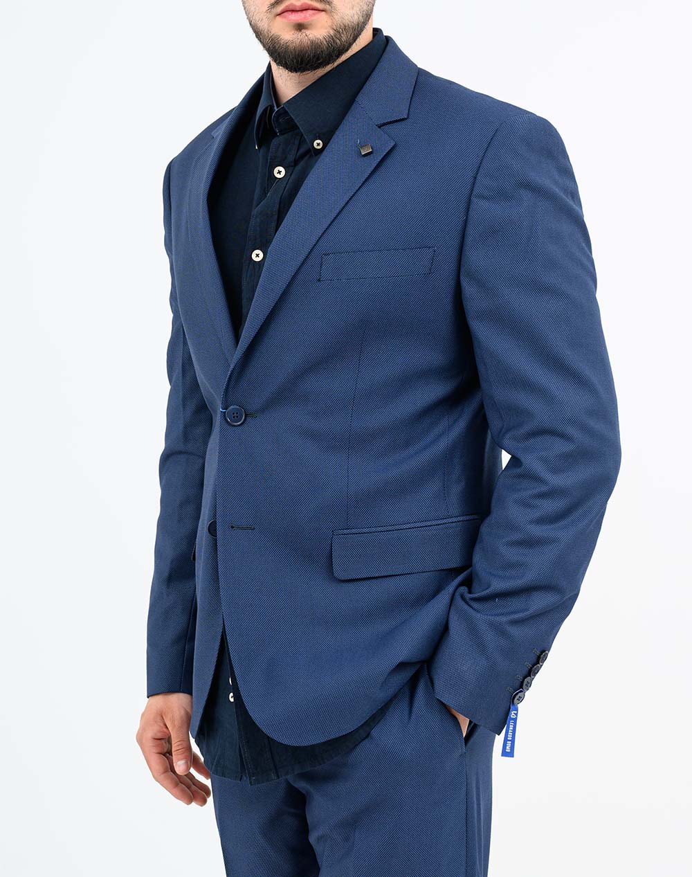 Leonardo Κοστουμι S26Lu1530073A-26 Navyblue ανδρικά ρούχα Κοστουμια Politikos Shop Πολιτικός