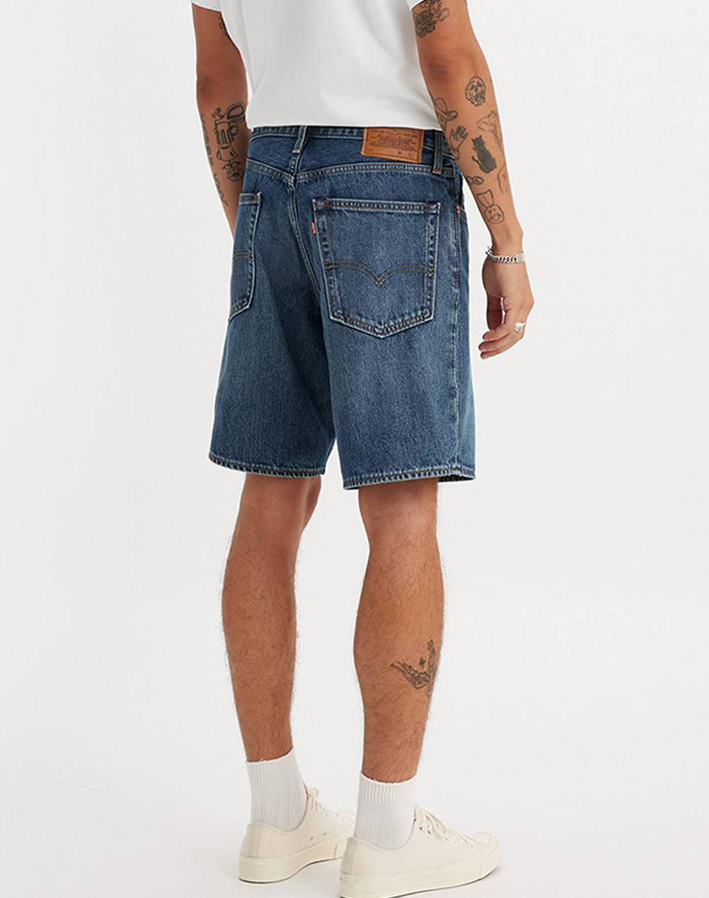 LEVIS A84610003 468 STAY LOOSE SHORTS A8461-0003-0003 DenimBlue φωτογραφία