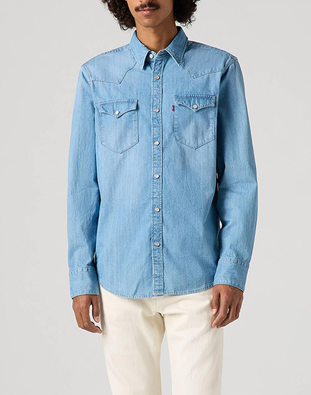 LEVIS BARSTOW WESTERN STANDARD 85744-0047-0047 DenimLightBlue