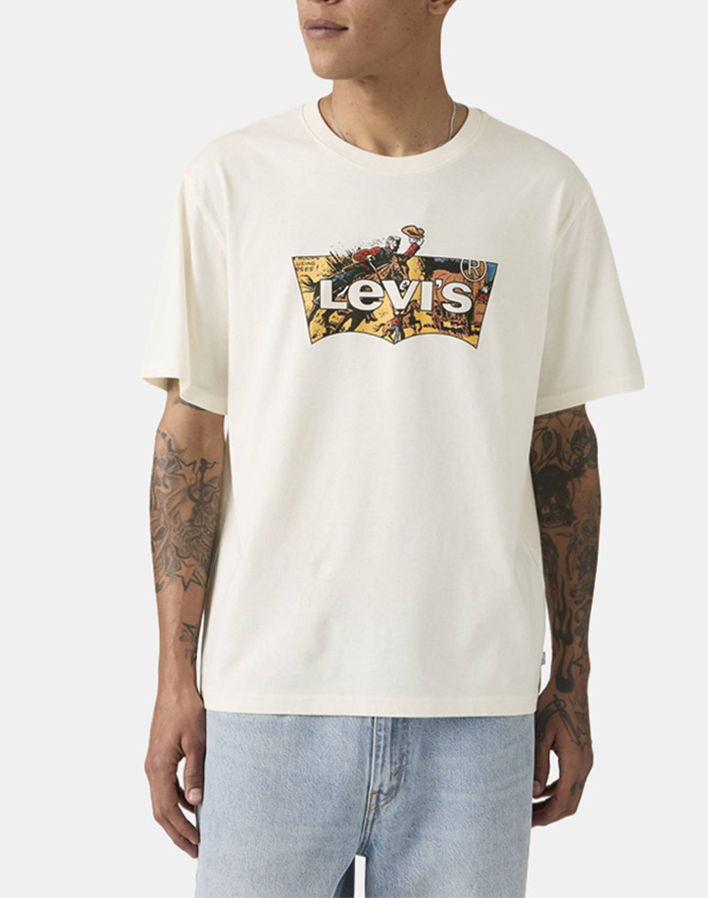 LEVIS SS RELAXED FIT TEE 16143-2445-2445 OffWhite