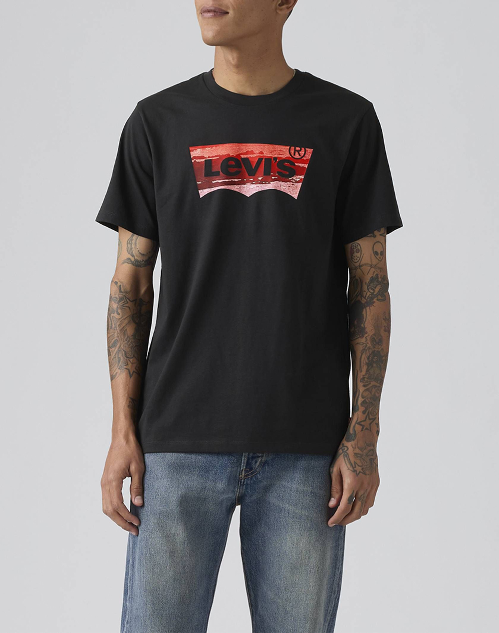 LEVIS GRAPHIC CREWNECK TEE BLACKS 22491-2105-2105 Black