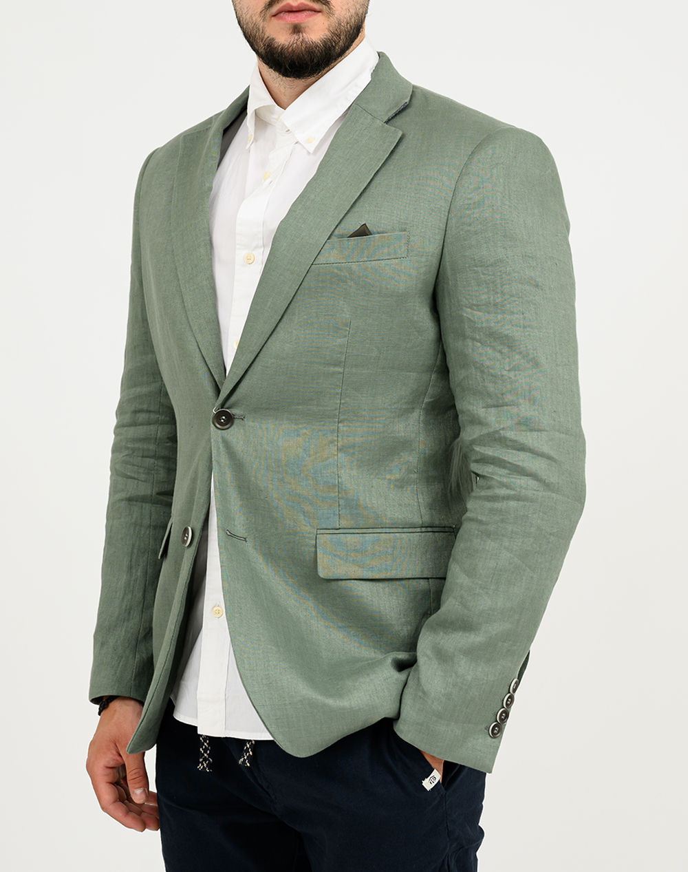 LEXTON ΣΑΚΑΚΙ 08.37.MACAO BLAZER-GREEN Green
