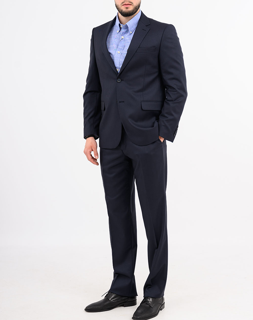 LEXTON KΟΥΣΤΟΥΜΙ 06.37.FRESCO REGULAR SUIT-NAVY NavyBlue