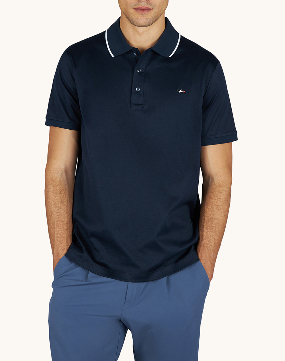 Men's Polo Shirts Paul & Shark Blue