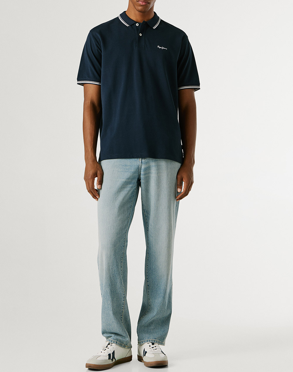 PEPE JEANS ESSENTIALS CARSON ΜΠΛΟΥΖΑ ΑΝΔΡΙΚΟ PM5400093-594/DULWICH BLUE DarkBlue