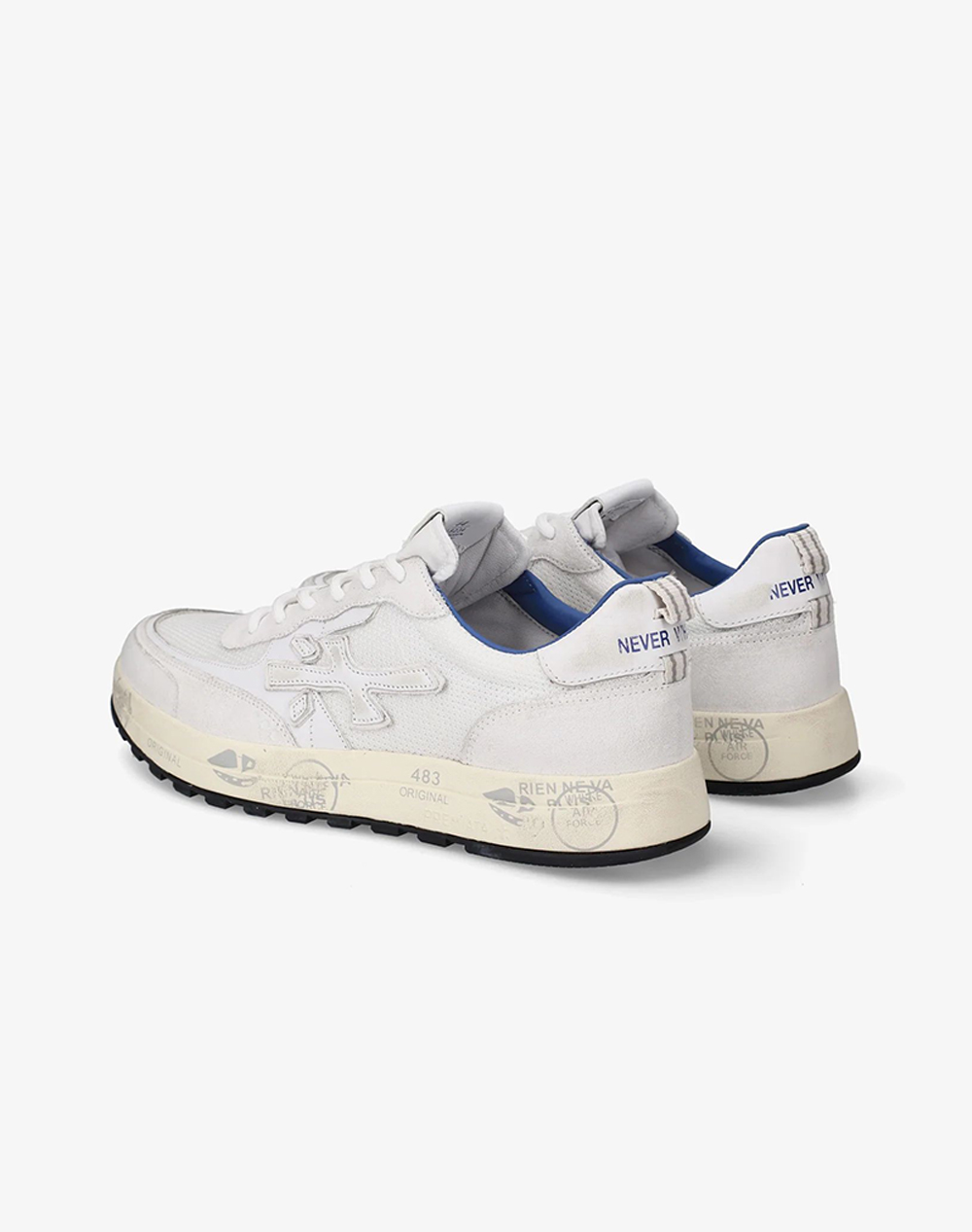 Premiata Nous Nou08234-Var 8234 Offwhite ανδρικά παπούτσια Sneakers Politikos Shop Πολιτικός