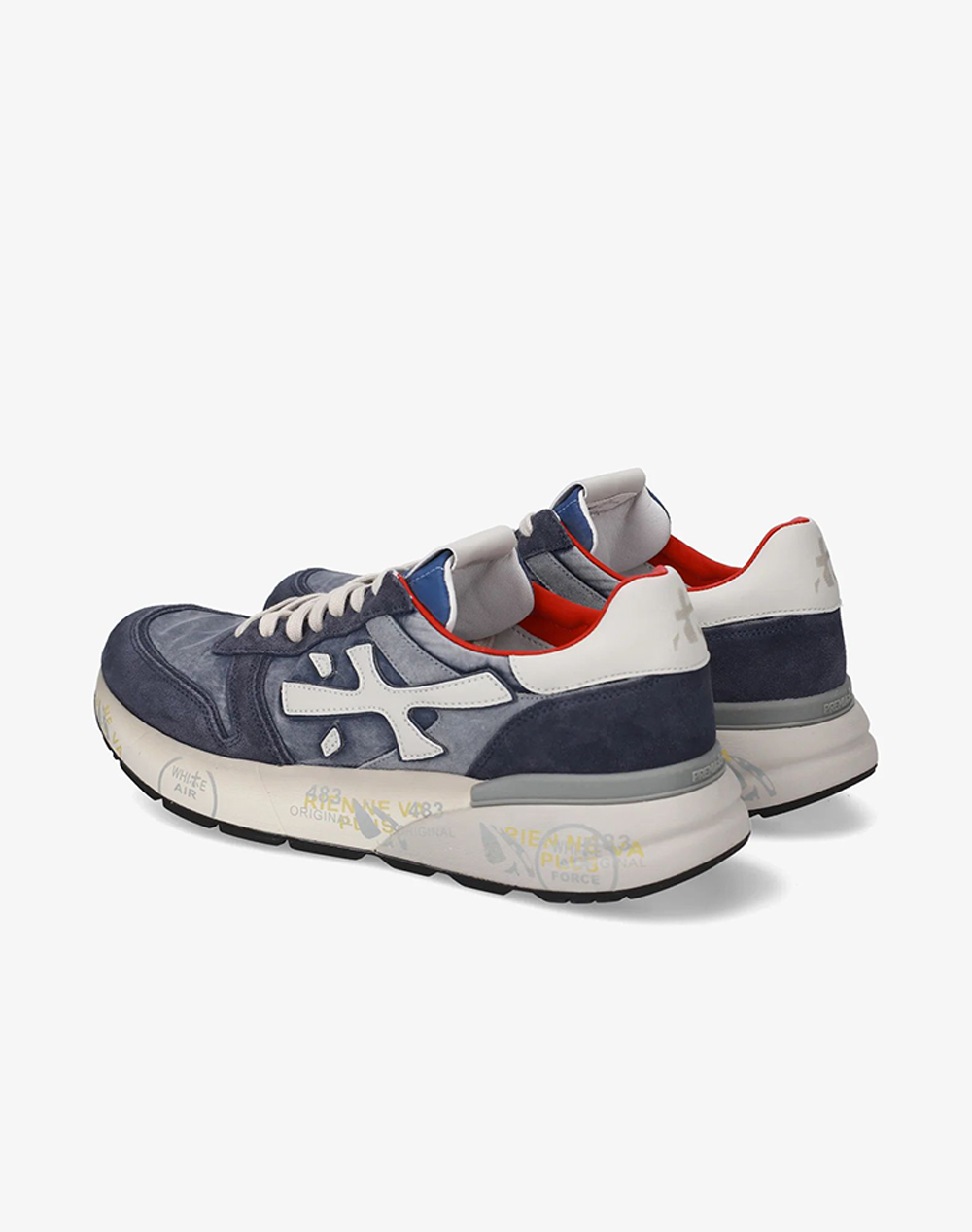 Premiata Mick Mik08006-Var 8006 Rafblue ανδρικά παπούτσια Sneakers Politikos Shop Πολιτικός
