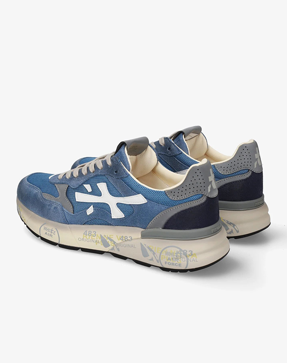 Premiata Mick Mik08120-Mick0 1 Var 8120 Rafblue ανδρικά παπούτσια Sneakers Politikos Shop Πολιτικός