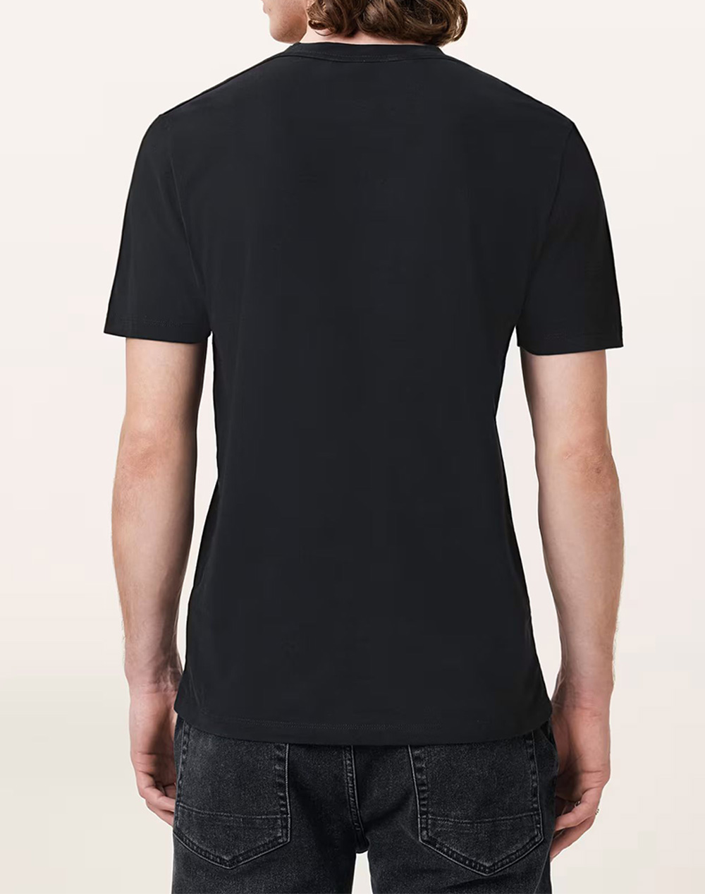 All Saints T-Shirt M031Jb-Black Black ανδρικά ρούχα μπλούζες Politikos Shop Πολιτικός