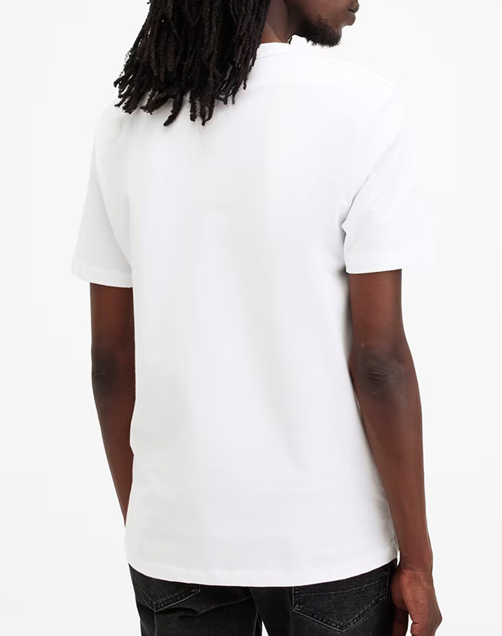 All Saints T-Shirt M031Jb-White White ανδρικά ρούχα μπλούζες Politikos Shop Πολιτικός