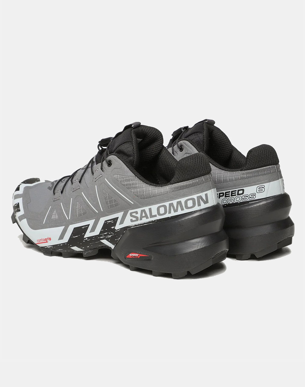 SALOMON TRAIL RUNNING - CROSS SHOES SPEEDCROSS 6 QUSH/BLACK/PRLBLU ΠΑΠΟΥΤΣΙ ΑΝΔΡΙΚΟ L41738000-UNIQUE Gray φωτογραφία