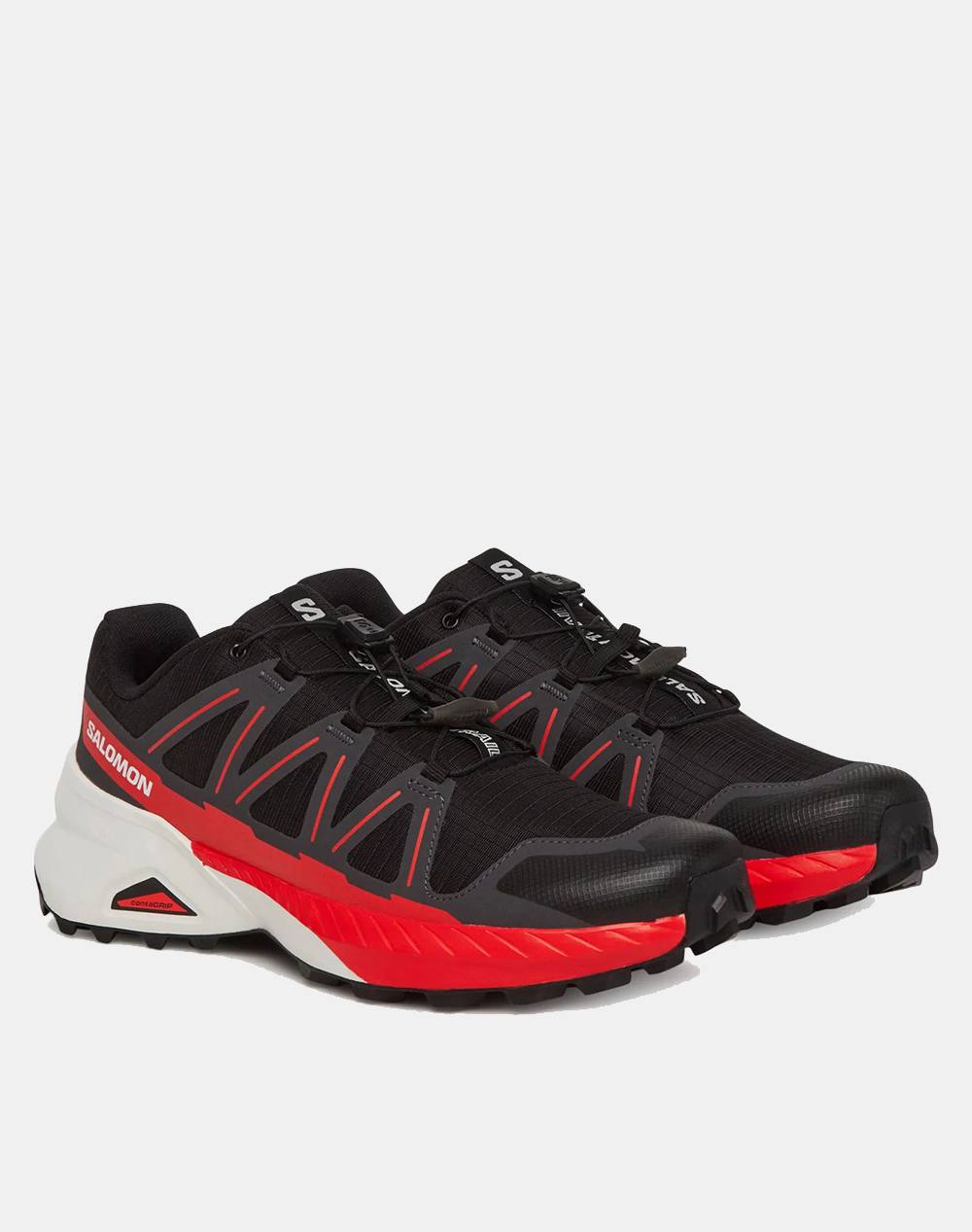 SALOMON SMU BANK SHOES SPEEDCROSS PEAK BLACK/ASPHALT/FIRD ΠΑΠΟΥΤΣΙ ΑΝΔΡΙΚΟ L47790100-UNIQUE Black φωτογραφία
