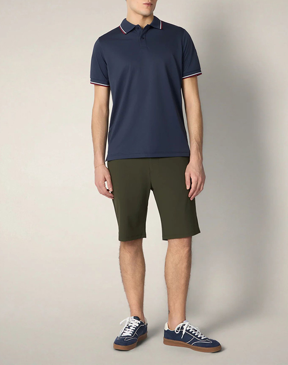 SAVE THE DUCK HARI POLO ΜΠΛΟΥΖΑ ΑΝΔΡΙΚΟ DR0136MPIQU22-90000 NavyBlue φωτογραφία