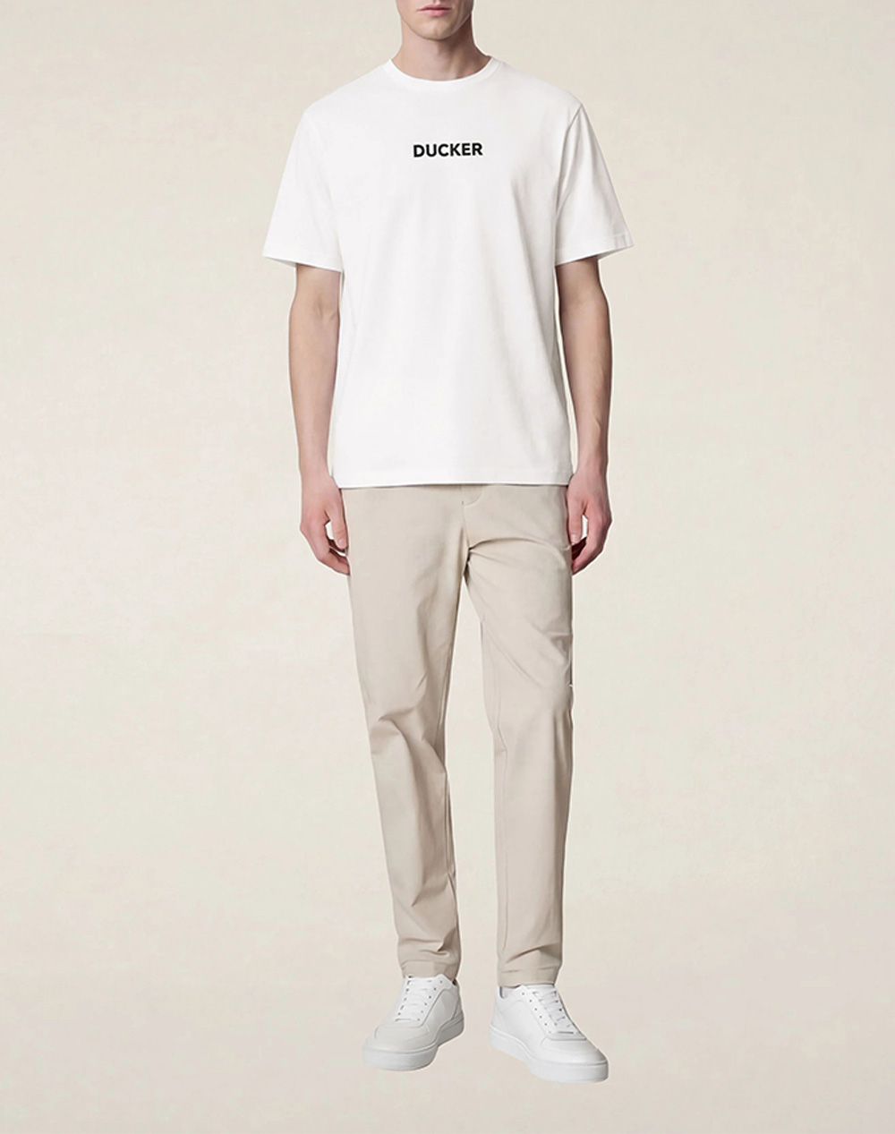 SAVE THE DUCK NALO T/SHIRT ΜΠΛΟΥΖΑ ΑΝΔΡΙΚΟ DT1715MBESY22-00000 White φωτογραφία