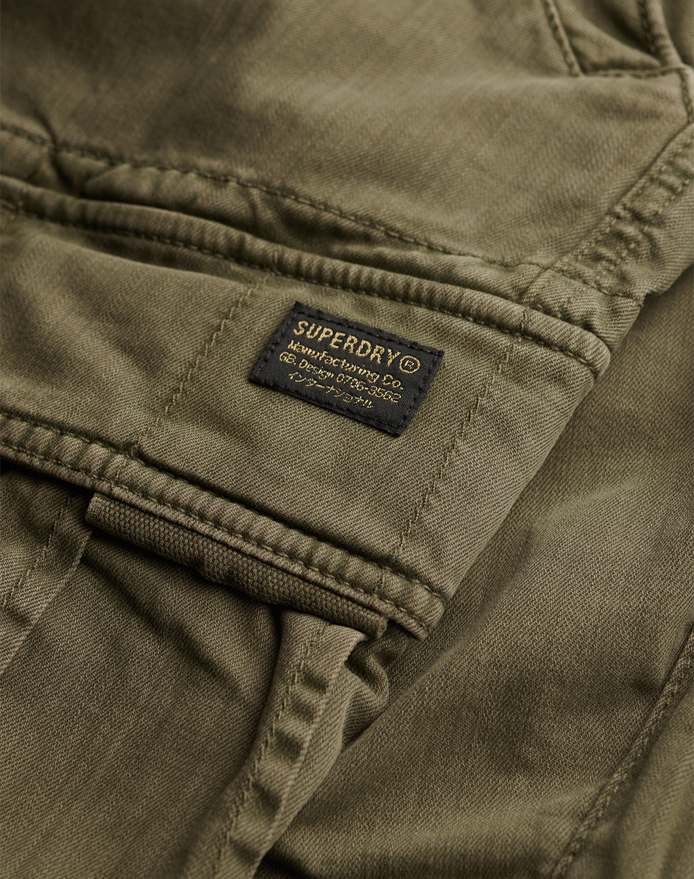 SUPERDRY D1 OVIN CORE CARGO SHORT ΣΟΡΤΣ ΑΝΔΡΙΚΟ M7110433A-8TQ Khaki φωτογραφία