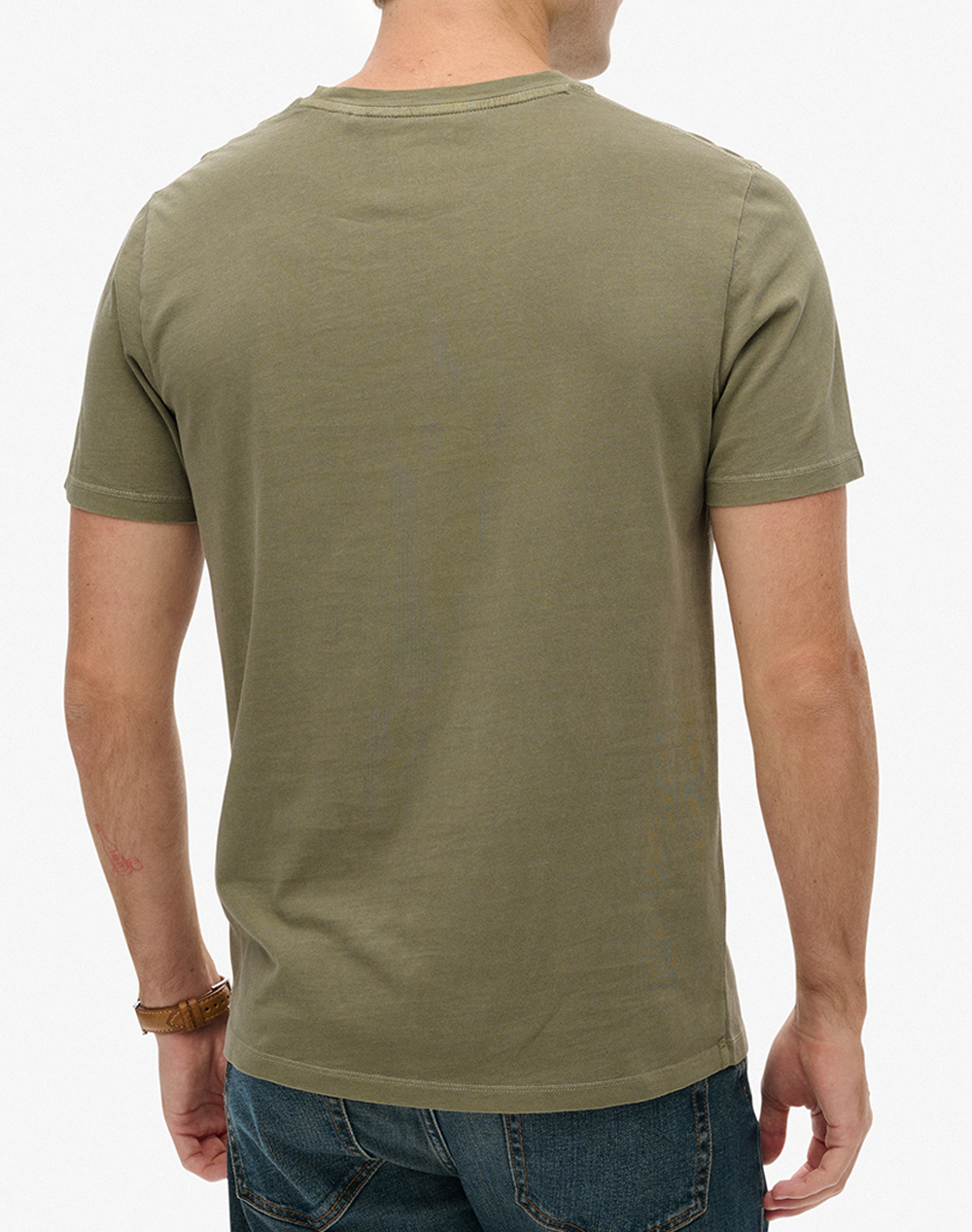 SUPERDRY D1 OVIN CLASSIC ESSENTIAL TEE ΜΠΛΟΥΖΑ ΑΝΔΡΙΚΟ M1012226A-1KH Khaki φωτογραφία