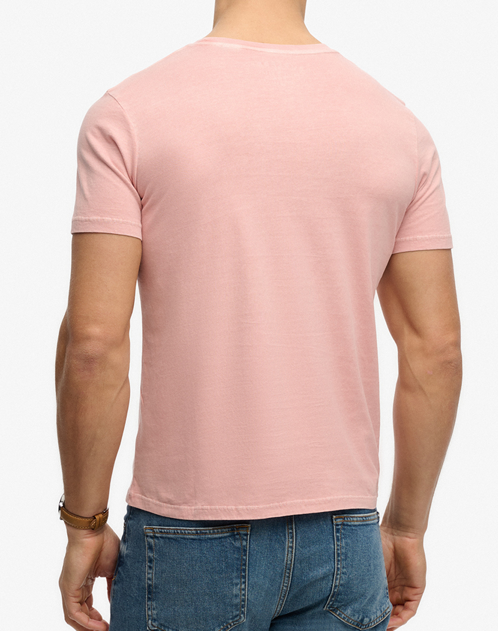 SUPERDRY D2 OVIN CLASSIC ESSENTIAL POCKET TEE ΜΠΛΟΥΖΑ ΑΝΔΡΙΚΟ M1012206A-J7B LightPink φωτογραφία