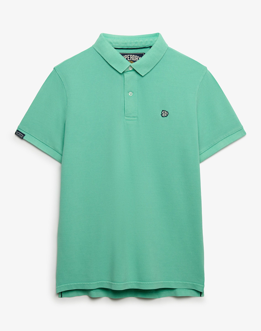 SUPERDRY D1 VINTAGE DESTROY POLO ΜΠΛΟΥΖΑ ΑΝΔΡΙΚΟ M1110451A-8JI Green