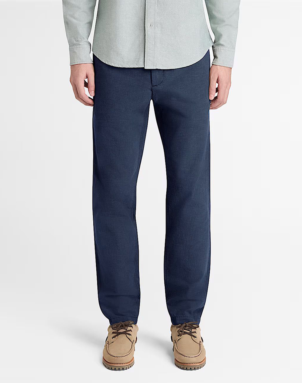 Timberland Ανδρικό Παντελόνι Τύπου Jogger Σκούρο Μπλε Βαμβάκι