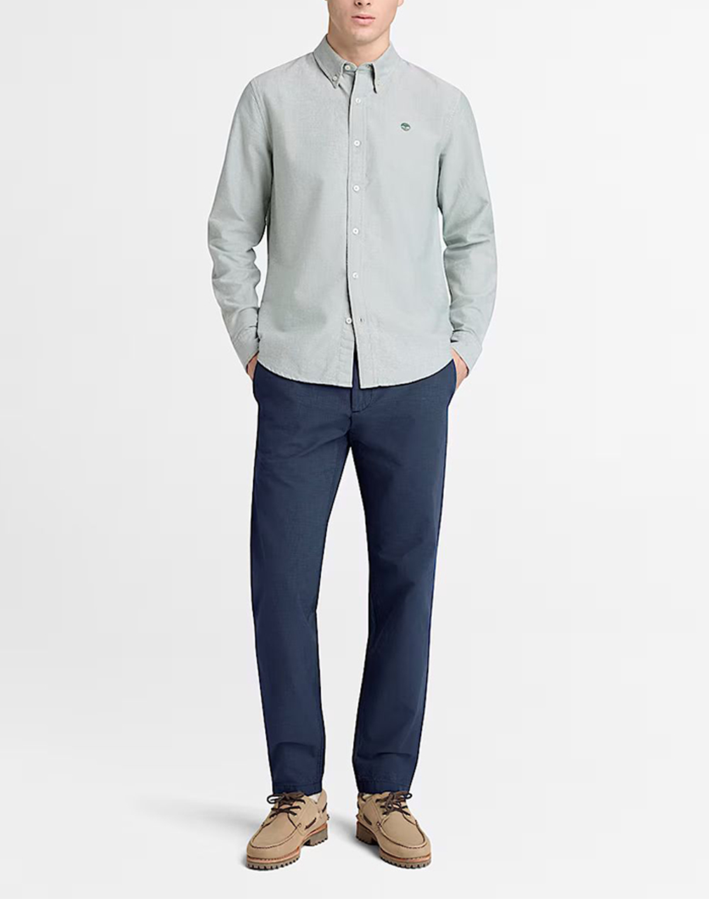 Timberland Cotton Jogger Tb0A2F6B-B68 Darkblue ανδρικά ρούχα παντελόνια Chinos Politikos Shop Πολιτικός
