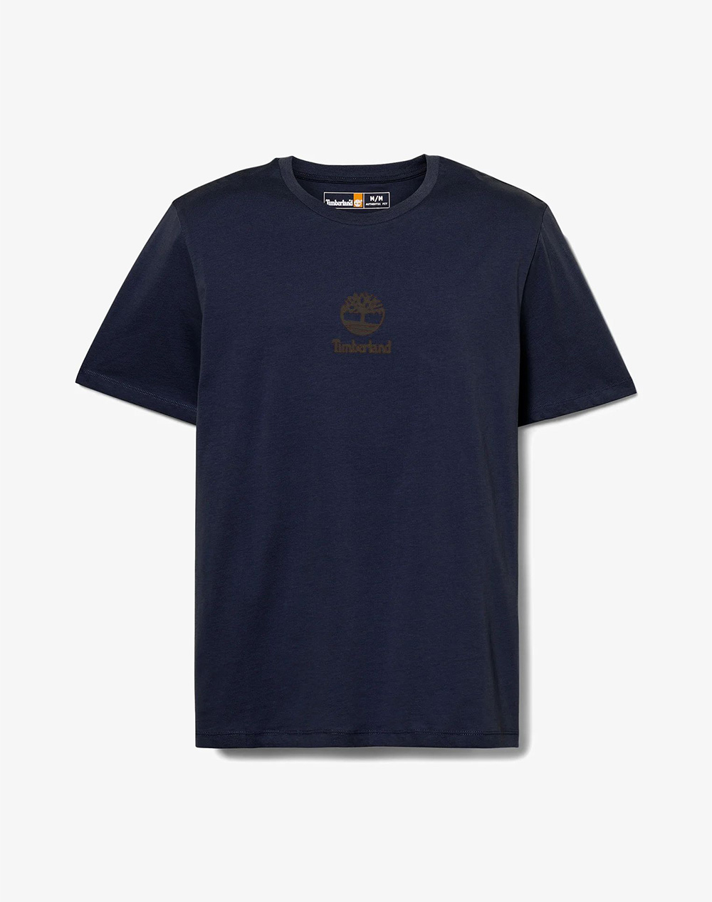 TIMBERLAND Print Stack Logo Short Sleeve Tee TB0A6WWT-433 DarkBlue