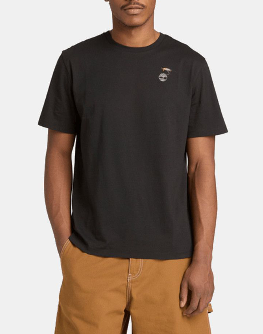 TIMBERLAND Slogan tee TB0A5M84-001 Black
