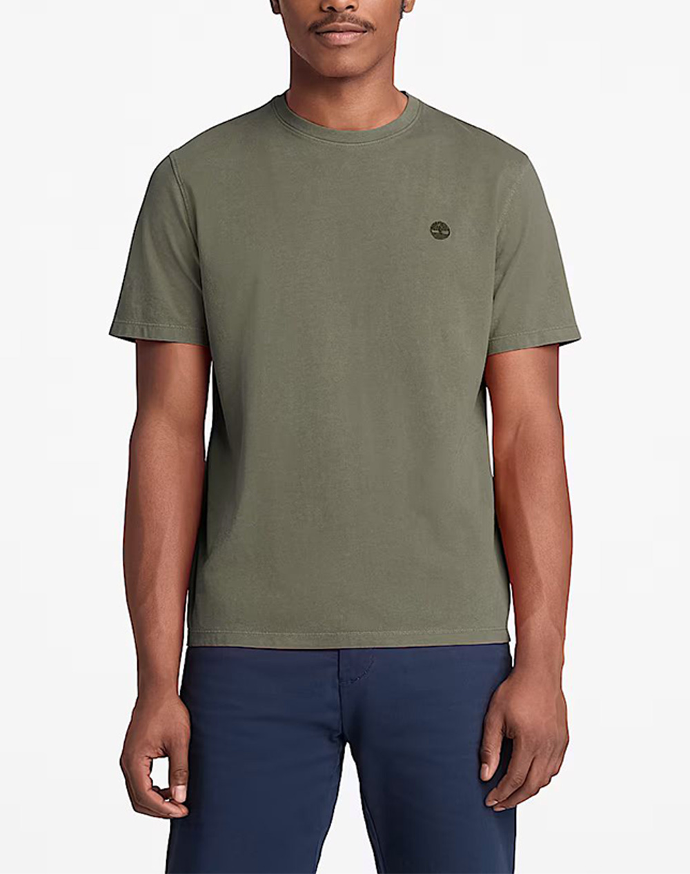 TIMBERLAND Garment Dye Short Sleeve Tee TB0A5YAY-A58 Khaki