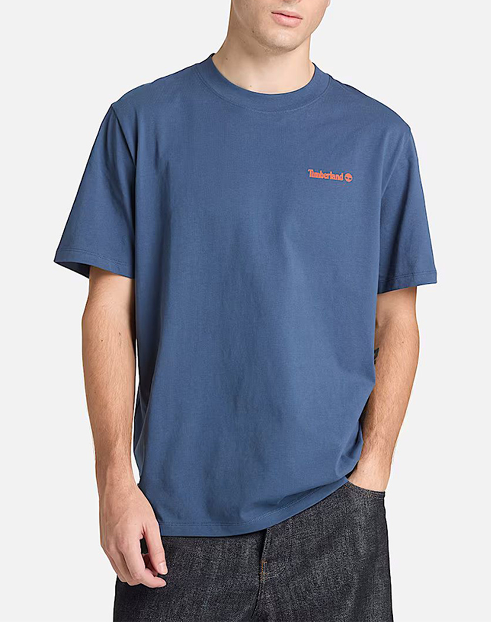 TIMBERLAND Magnet Back Graphic Tee TB0A5MNV-EYO Blue