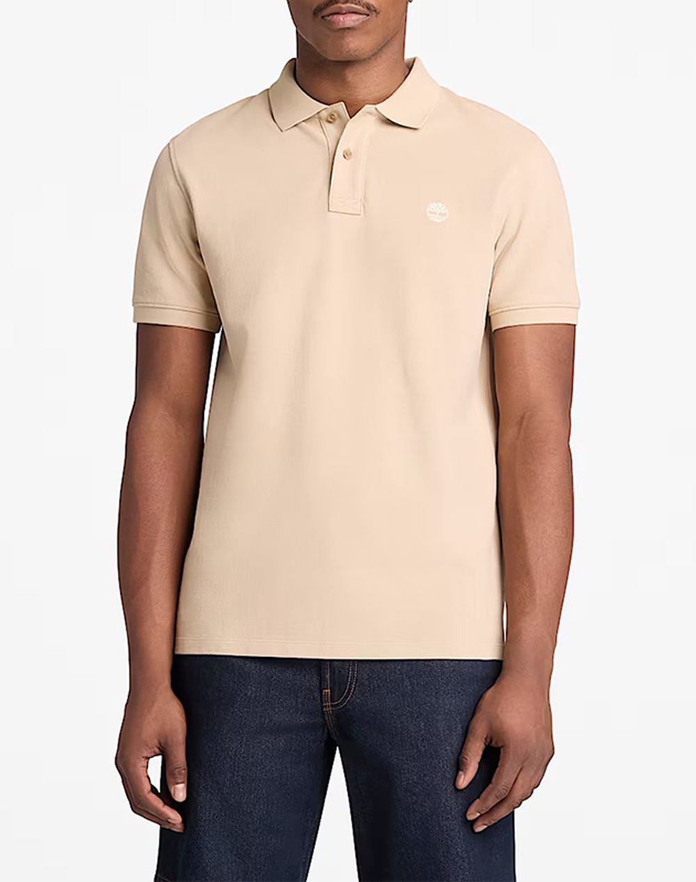 TIMBERLAND Pique Short Sleeve Polo TB0A6VDP-Y94 Biege