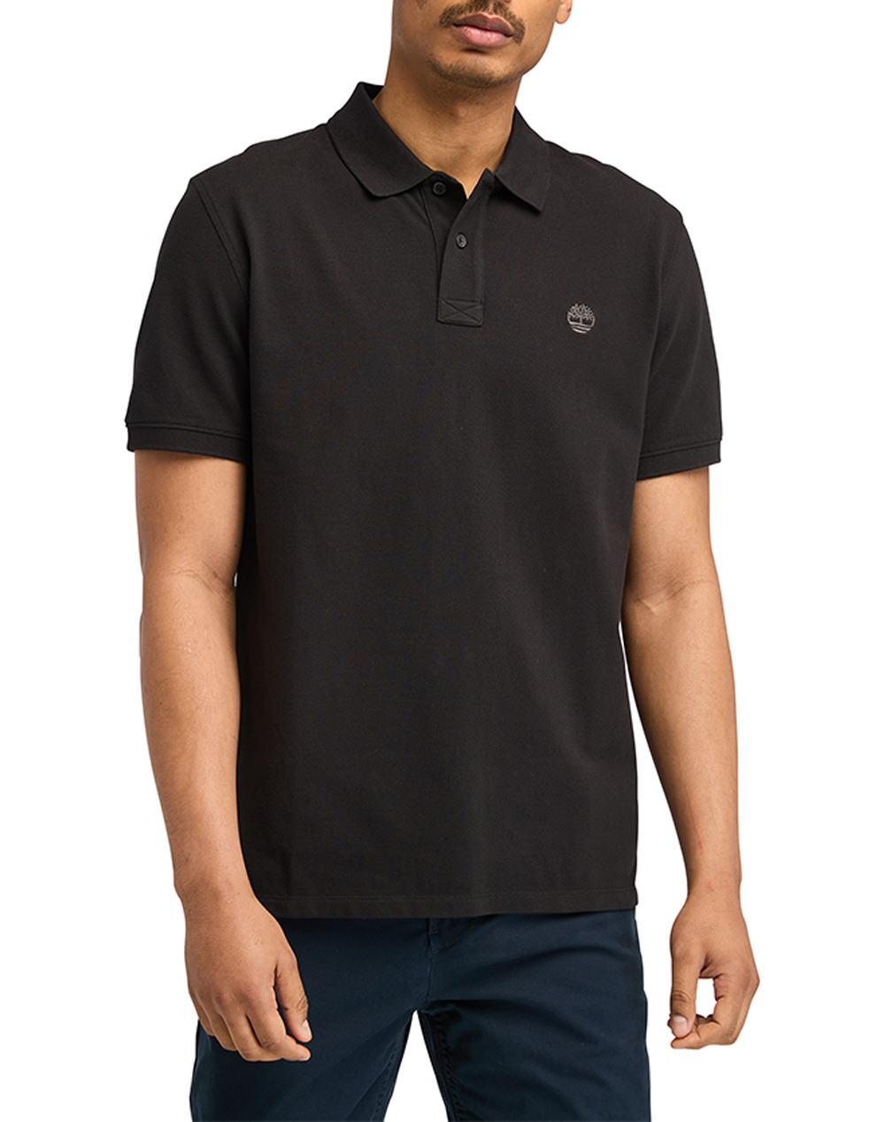 TIMBERLAND Pique Short Sleeve Polo TB0A6VDP-001 Black