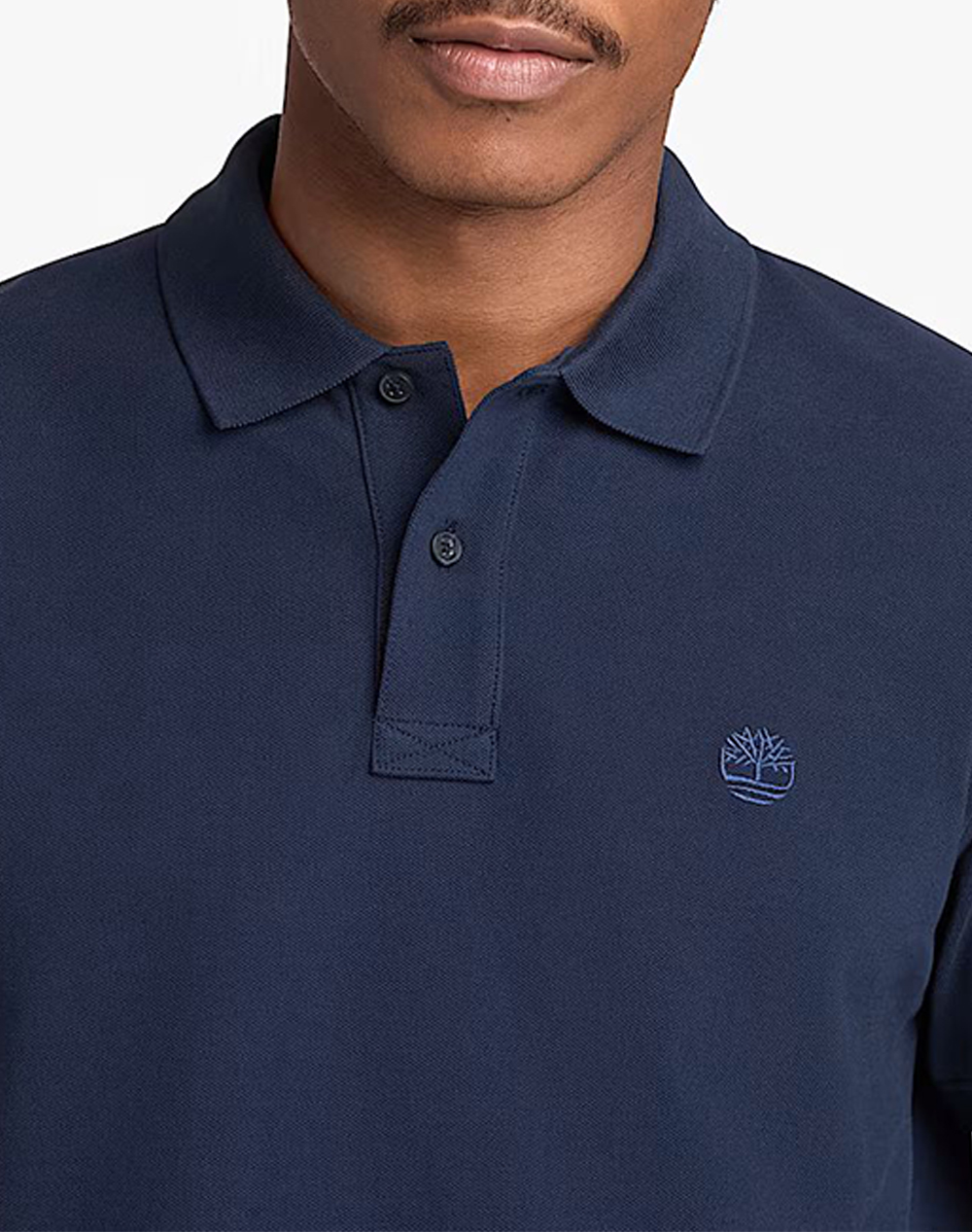Timberland Pique Short Sleeve Polo Tb0A6Vdp-433 Darkblue ανδρικά ρούχα μπλούζες Politikos Shop Πολιτικός