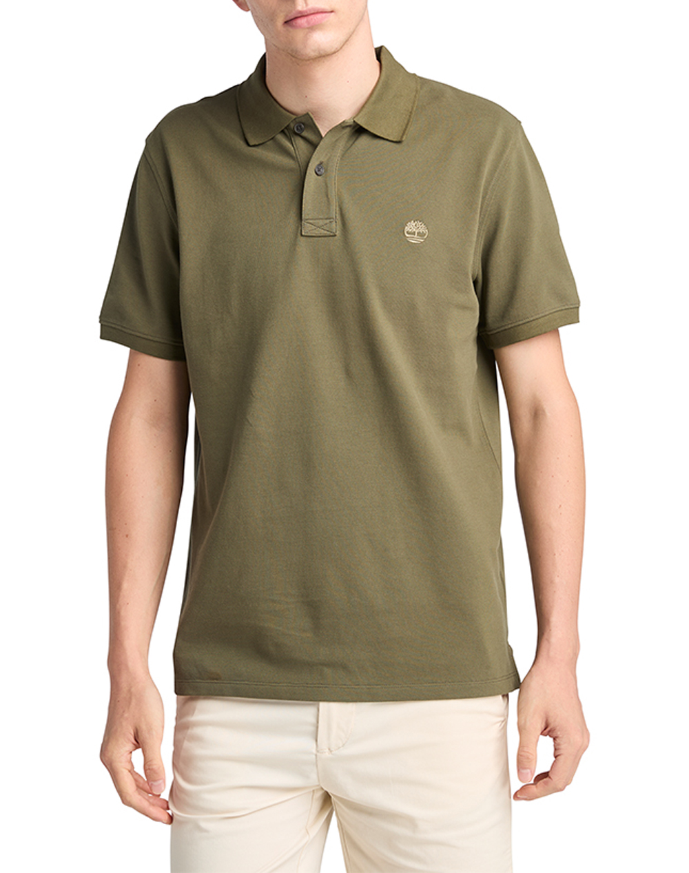 TIMBERLAND Pique Short Sleeve Polo TB0A6VDP-A58 Olive