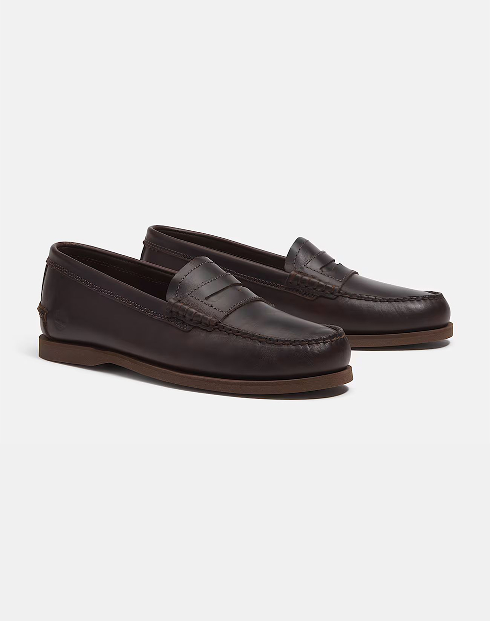 Timberland Loafer Shoe Tb0A447G-W01 Darkbrown ανδρικά παπούτσια Μοκασινια Politikos Shop Πολιτικός