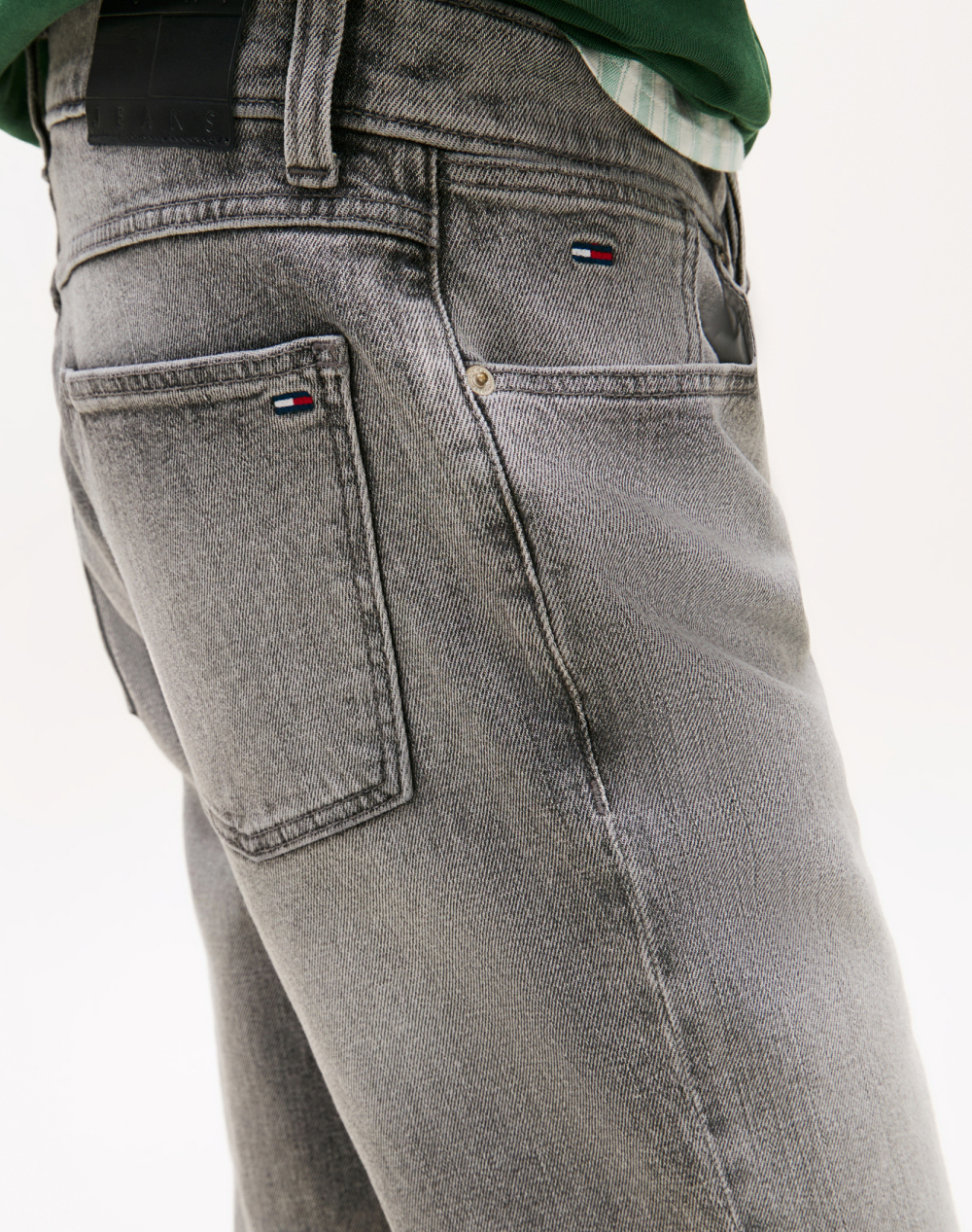 Tommy Jeans Ronnie Short Bj8172 Dm0Dm22975-1Dani Denimgray ανδρικά ρούχα Σορτς Βερμουδες Politikos Shop Πολιτικός