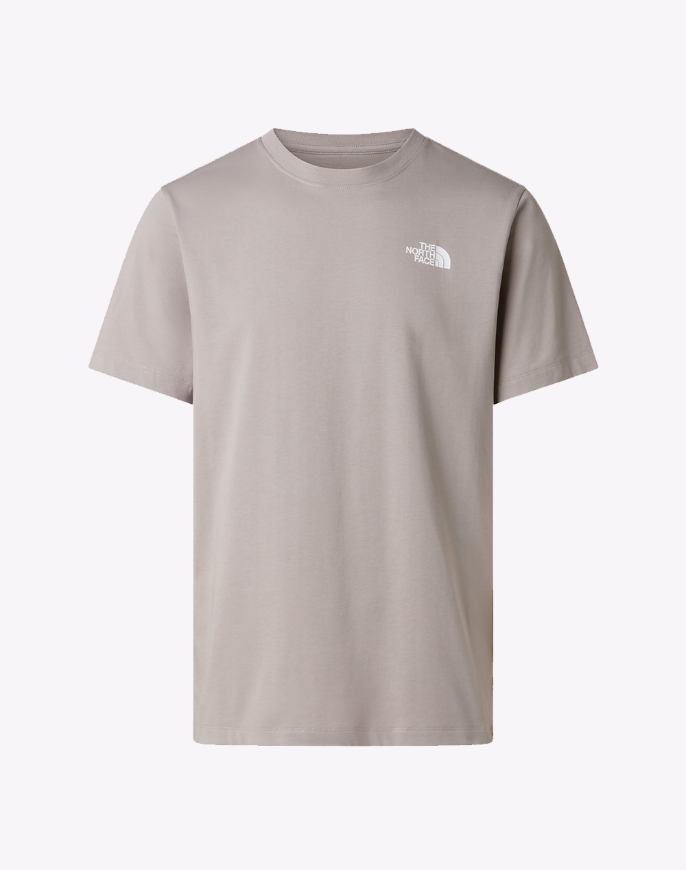 The North Face M Evo Box Nse Reg Ss T Nf0A8B6K-Nf2Mb Gray ανδρικά ρούχα μπλούζες T-Shirt Politikos Shop Πολιτικός