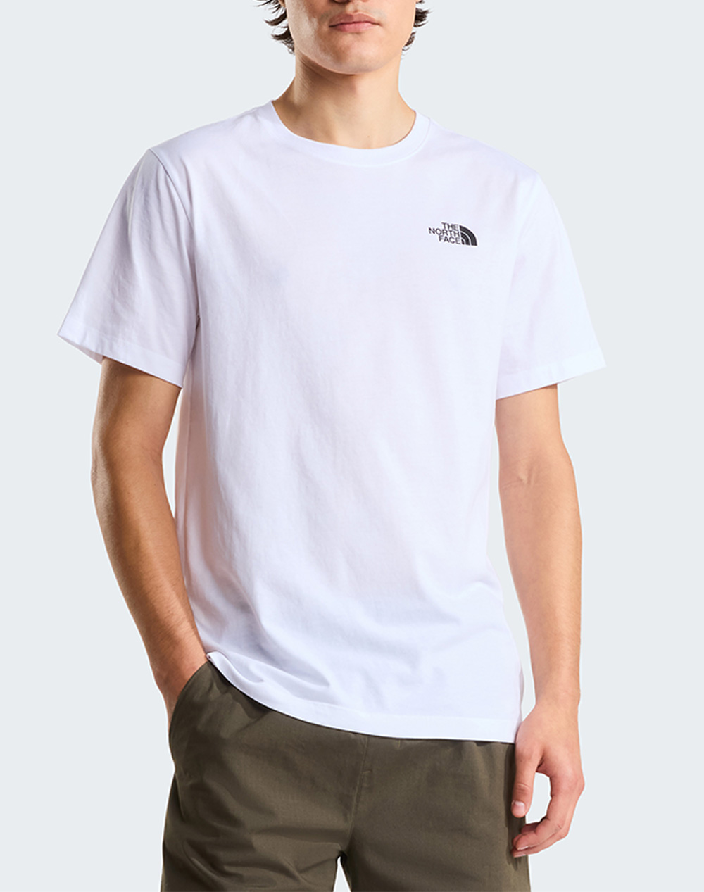 THE NORTH FACE M EVO BOX NSE REG SS T NF0A8B6K-NFFN4 White