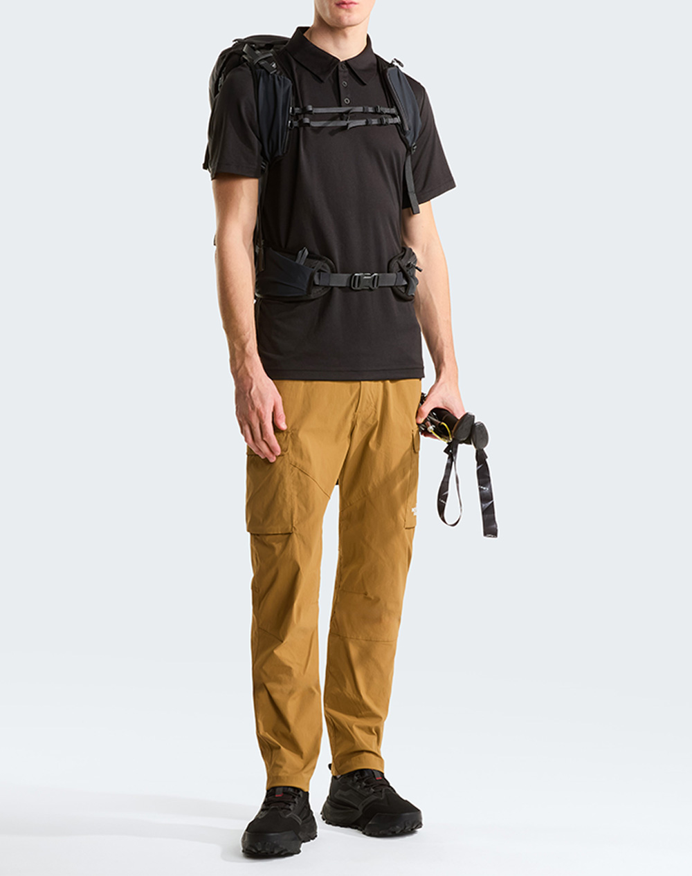 The North Face M Tanken Polo Nf0A2Waz-Nfjk3 Black ανδρικά ρούχα μπλούζες Politikos Shop Πολιτικός