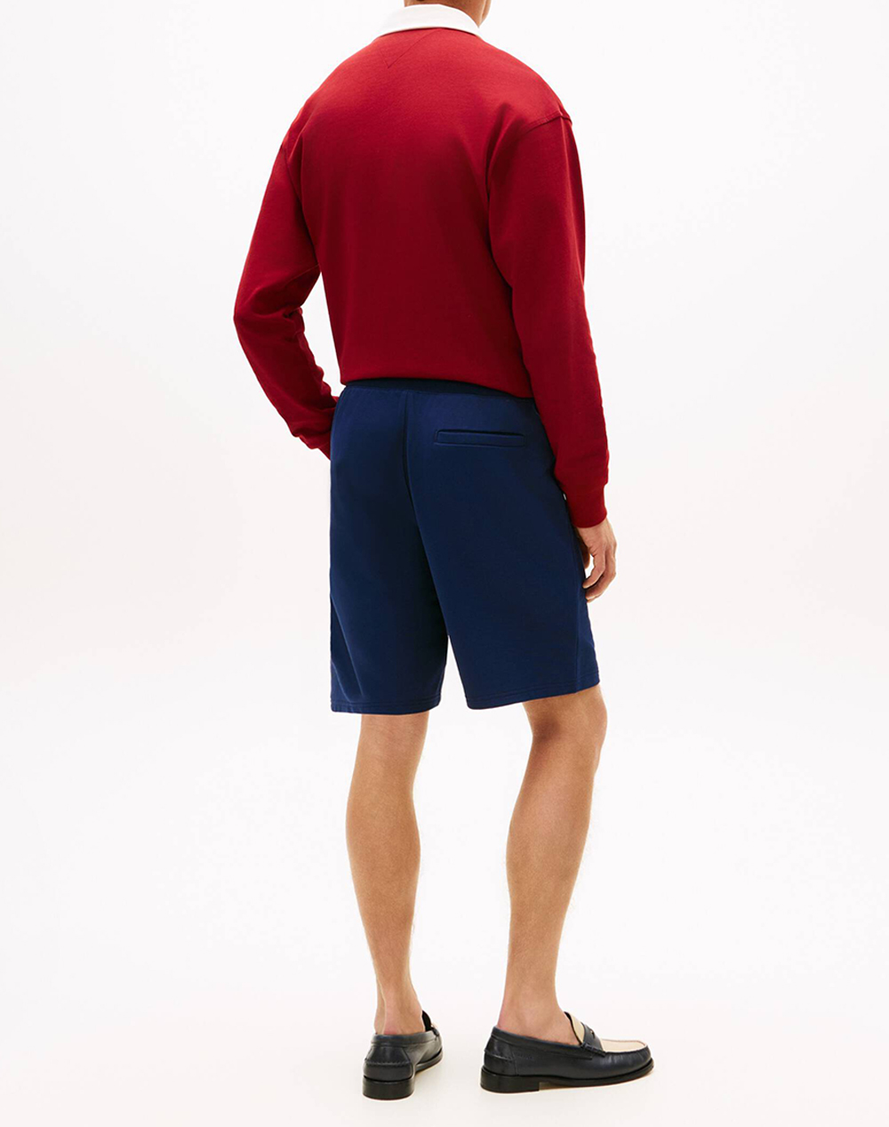TOMMY HILFIGER TOMMY LOGO SWEATSHORT MW0MW43068-DCC NavyBlue φωτογραφία