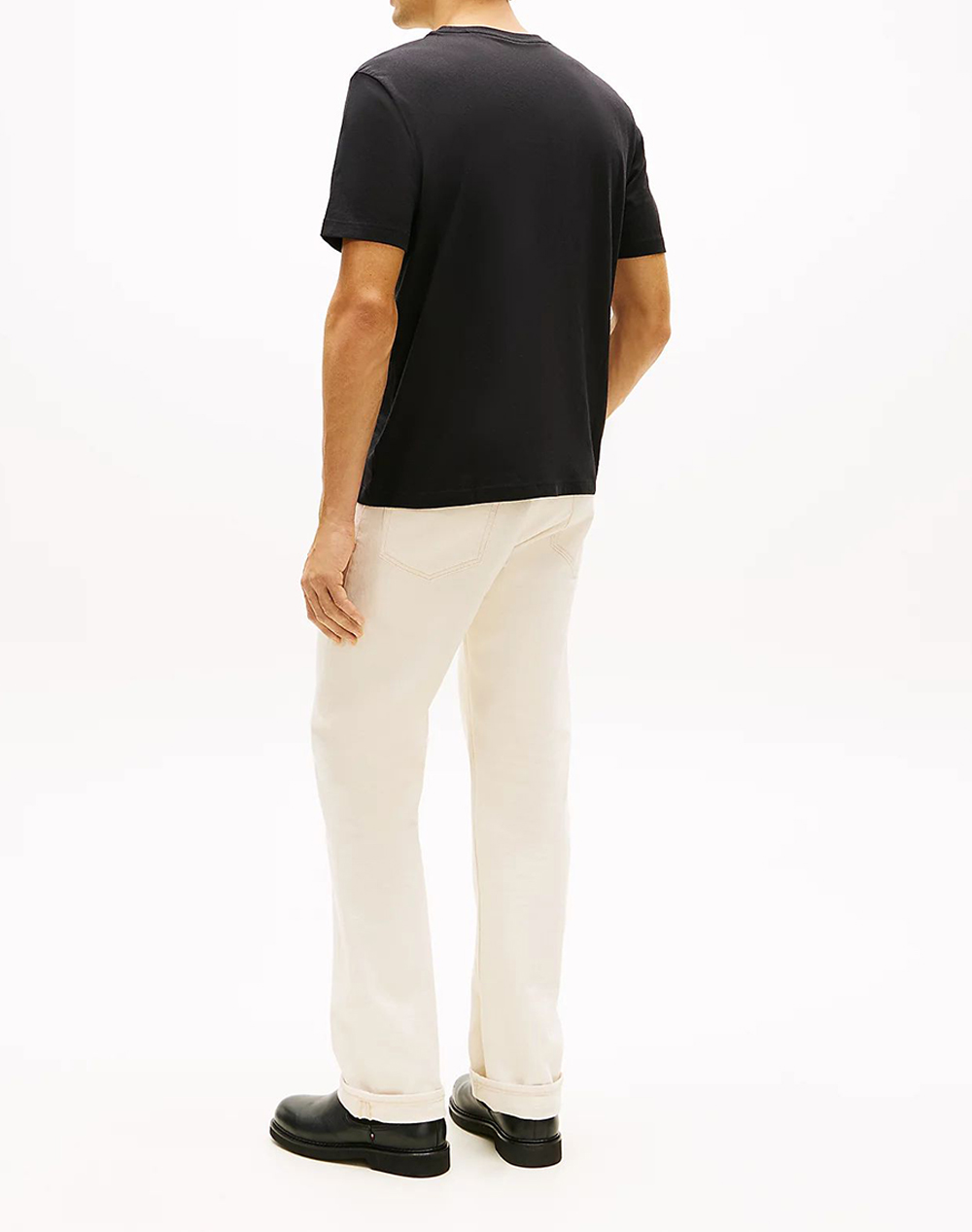 TOMMY HILFIGER BRAND LOVE BIG HILFIGER TEE MW0MW41455-BDS Black φωτογραφία