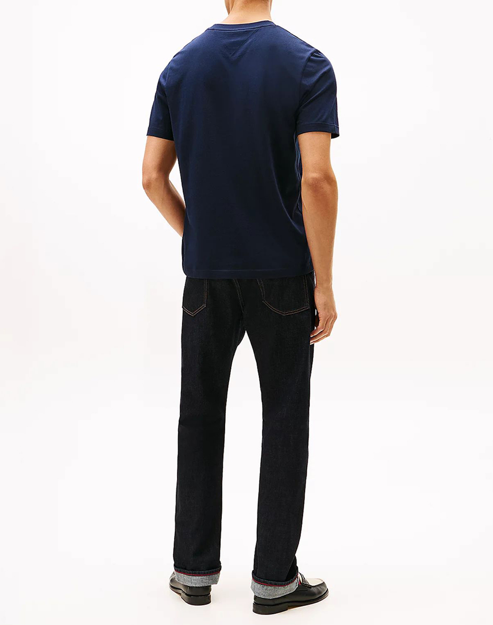 TOMMY HILFIGER BRAND LOVE BIG HILFIGER TEE MW0MW41455-DW5 DarkBlue φωτογραφία