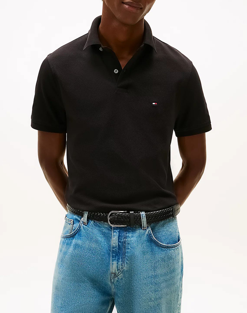 Tommy Hilfiger 1985 REGULAR POLO Μαύρο