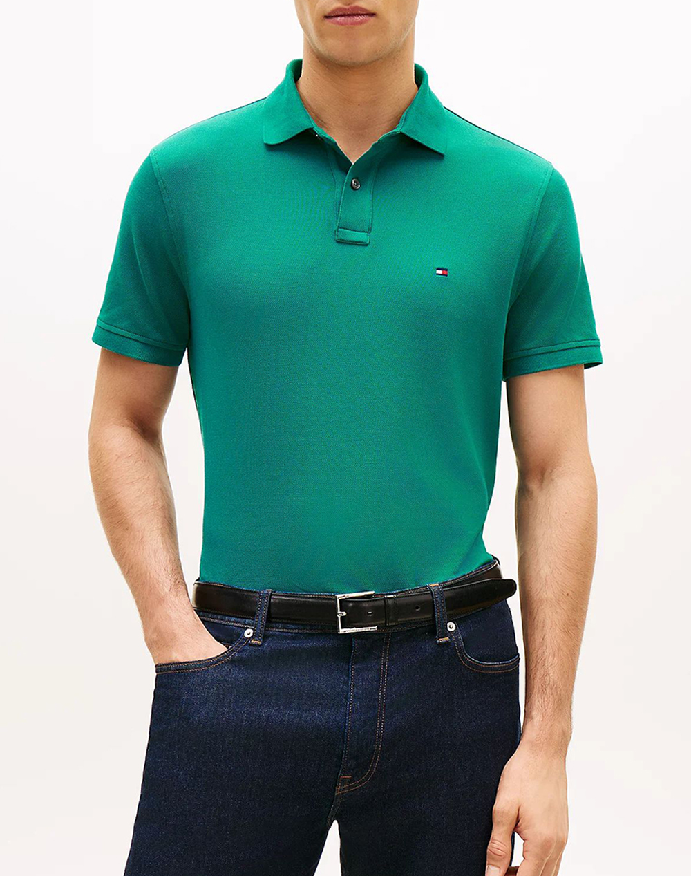 TOMMY HILFIGER 1985 REGULAR POLO MW0MW17770-L70 Green